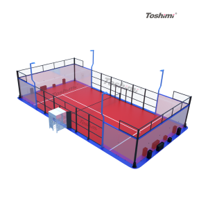 Mobile Padel – Bottom Weighted Steel Plate (THP03-1)